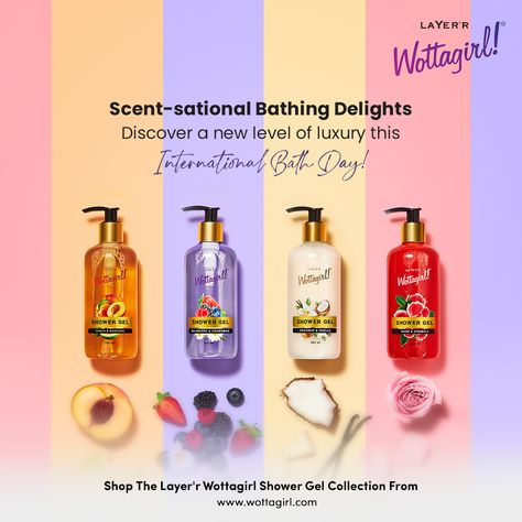 Dive into relaxation on International Bath Day with Layerr Wottagirl! 🛀✨ So grab your favourite bath essentials from Layer'r Wottagirl and treat yourself to a little pampering. 🌈💙 Happy International Bath Day from Layerr Wottagirl! 🛁✨  #InternationalBathDay #PamperYourself #SelfCare #LayerrWottagirl Cosmetic Inspiration, Marketing Ads, Animation Ideas, Flyer Design Inspiration, Bath Essentials, Motion Design Animation, Design Animation, Brand Board, Creative Ads