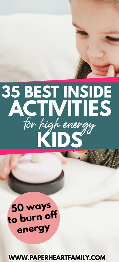 Inside Activities For Kids, Energy Activities For Kids, Inside Activities, Energy Kids, Energy Activities, Emotional Child, Quiet Activities, Reduce Energy, Fun Activities To Do