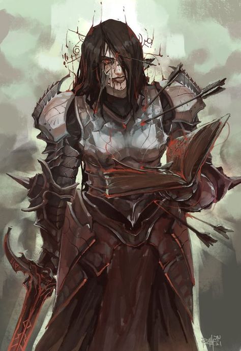 Undead Warlock Dnd, Female Undead, Necromancer Character Design, Dnd Aasimar, Half Orc, Pathfinder Character, Heroic Fantasy, Roleplay Characters, 다크 판타지