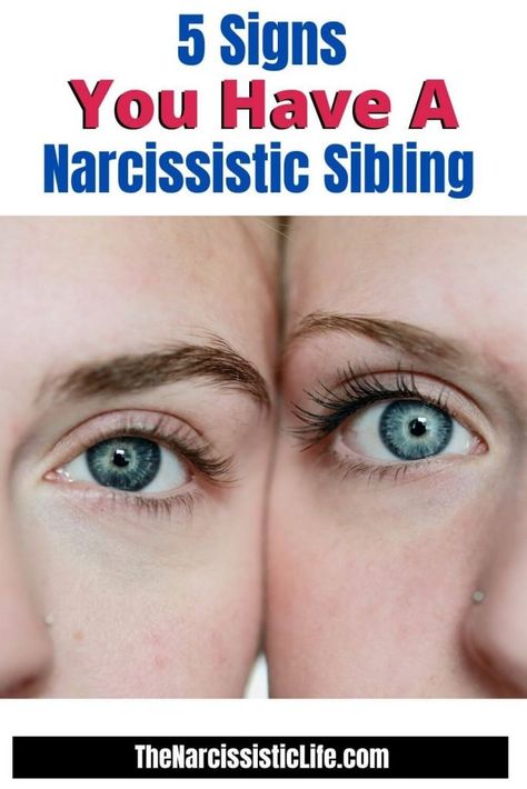 5 Signs You Have A Narcissistic Sibling - They Steal Your Friends - The Narcissistic Life Sibling Relationships Quotes, Narcissistic Sibling, Narcissistic Sister, Sibling Jealousy, Toxic Family Quotes, Behavior Quotes, Jealousy Quotes, Sister Sign, Narcissistic Family