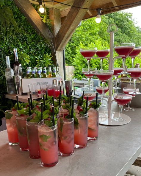 Nothing beats a refreshing summers sip ☀️ Cool cocktails, crisp mocktails and icy delights await 🍹 Get in touch now for all your garden party needs 👋🏻 #summer #mobilebar #cocktails #events #eventsuk Event Cocktails, Cool Cocktails, Outdoor Cocktail Party, Outdoor Cocktail, Mobile Bar, Cocktail Event, Summer Refreshments, Wedding Prep, Party Needs