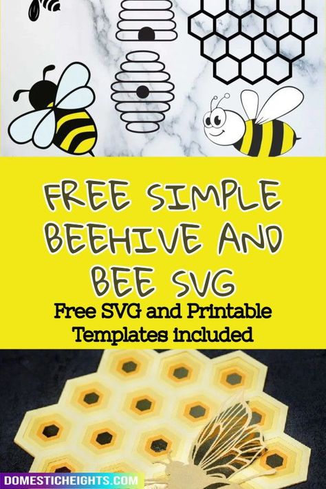 Honey Bee Svg Free, Bee Svg Files Free, Honeycomb Svg Free, Bumble Bee Svg Free, Free Bee Svg Files For Cricut, Bee Svg Free Cricut, Bee Svg Free, Flour Sack Crafts, Bee Cricut