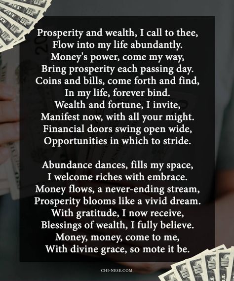 money mantra Money Spells That Work Fast Chant, Money Spells That Work Fast, Dream Spell, Money Mantra, Money Spells That Work, Financial Prosperity, Easy Spells, Vivid Dreams, Money Magic