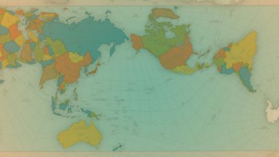 The AuthaGraph Is The World's Most Accurate Map | Latest Science News and Articles | Discovery The Secret Treasure Hunt, Keio University, Expedition Unknown, Pale Blue Dot, Moon Missions, Projection Mapping, Australia Day, Science News, A Silent Voice