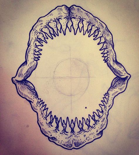 Boceto para el codo del Mago/ Sketch for Mago's elbow #fky996 #fky996tattoo #sketch #sketchtattoo #shark #sharkmouth #elbowtattoo #fullsleeve #underwater Shark Jaw Tattoo, Shark Jaws Tattoo, Jaw Tattoo, Gotik Tattoo, Shark Jaw, Elbow Tattoos, Nautical Tattoo, Inspiration Tattoo, Shark Tattoos