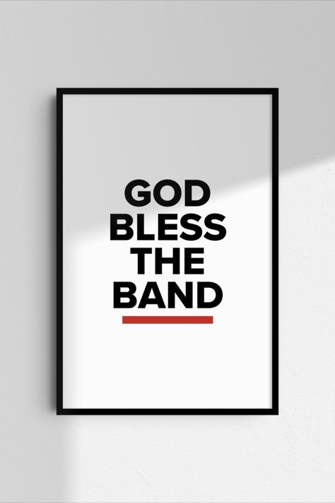 The Courteeners God Bless The Band inspired lyrics print. This is an instant downloadable piece of wall art. Feel free to print directly from home or at your local print shop as many times as you would like! Our typography wall art features music lyrics that are sure to resonate with any music lover. The lyrics are expertly crafted into an eye-catching design that will liven up your space and inspire conversation. The Courteeners, Typography Wall, Poster Home Decor, Art Typography, Lyric Prints, Typography Wall Art, Music Lover, Song Quotes, The Band