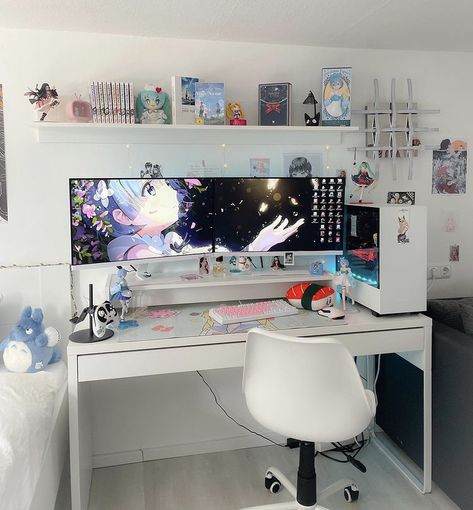 Kawaii Setup, Kawaii Nintendo Switch, Pink Switch, Video Game Room Decor, Kawaii Nintendo, Game Station, Nintendo Switch Controller, Interior Design Layout, Hey Friend