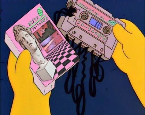 Simpson Wave, Vaporwave Music, Old Time Radio, Pop Albums, Vaporwave Aesthetic, Smooth Jazz, 90s Aesthetic, Music Aesthetic, Music Covers