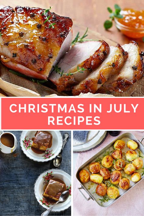 Christmas In July Food, July Food Ideas, Xmas In July, Creamy Peas, Sticky Date Pudding, Pea And Ham Soup, July Recipes, Ham Soup, Australian Christmas