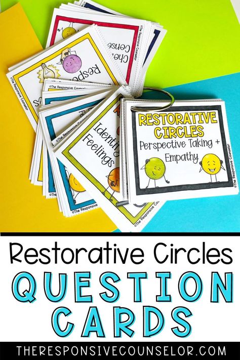 Restorative Practices Middle School, Restorative Justice Elementary, Restorative Circles Middle School, Emotionally Disturbed Classroom, Restorative Circles Elementary, Community Circles In The Classroom, Restorative Practices Elementary, Mtss Interventions, Restorative Practices School