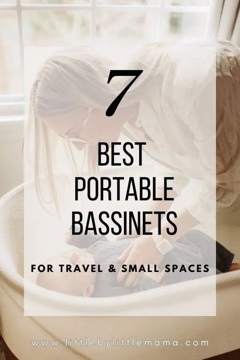 7 Best Portable Bassinets Small Bassinet, Portable Baby Bassinet, Baby Essential Checklist, Rocking Bassinet, Travel Bassinet, Rocking Cradle, Portable Bassinet, Baby Mattress, Minimalist Travel