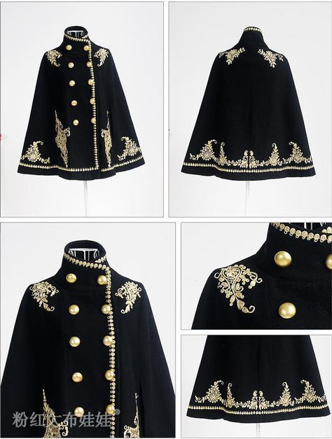 Goth Corsets, Types Of Clothing, Girl Emo, Gaun Abad Pertengahan, Punk Girls, Embroidered Cape, Raver Girl, Fashion Goth, Damir Doma