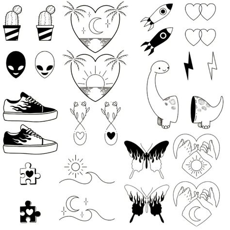 Flesh Tattoo, Maching Tattoos, Matching Friend Tattoos, Bestie Tattoo, Matching Sister Tattoos, One Piece Tattoos, Hand Sticker, Flash Tattoo Designs, Tattoo Flash Sheet