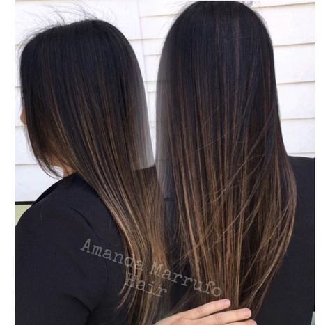 Balayage, dark brown hair, gloss, keratin Dark Brown Ombre Hair Straight, Dark Brown Balayage Straight, Balayage On Dark Hair Straight, Black Hair With Brown Highlights Straight, Brown Hair Gloss, Dark Hair Straight, Dark Brown Hair Ombre, Balayage Dark Brown Hair, Balayage Dark Brown