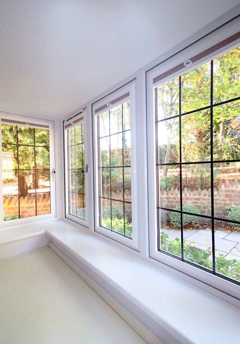 White uPVC Window Installation | T&K Case Studies Pvc Windows Ideas, Pvc Windows Design, Big Window Design, Upvc Windows Design, Window Glass Design, Windows Design, Home Transformation, Pvc Windows, Upvc Windows