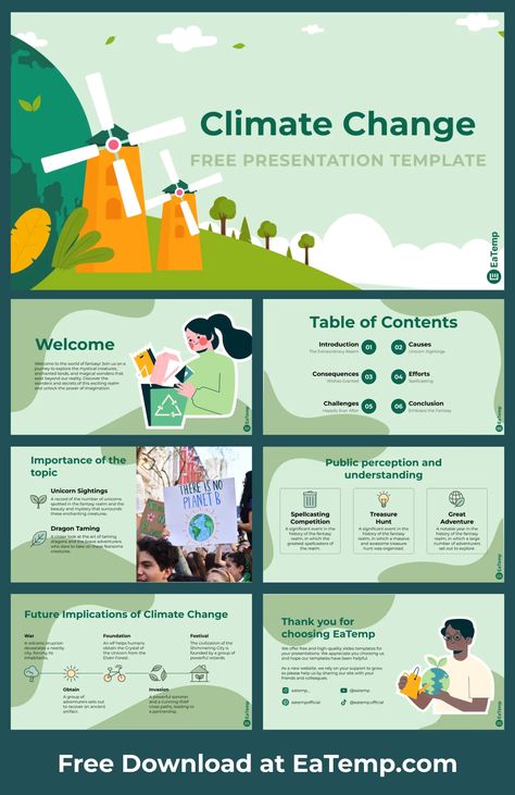 Climate Change PPT Presentation Template - Free PowerPoint Templates, Google Slides, Figma Deck And Resume Romanticizing Studying, Free Ppt Template, Powerpoint Free, Graphic Design Infographic, Powerpoint Design Templates, Ppt Design, Sea Level Rise, Presentation Layout, Ppt Presentation