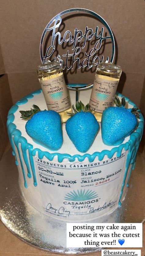 Casamigos Birthday Cake, Casamigos Cake, Casamigos Birthday, Bud Light Cake, 21st Birthday Games, Crazy Birthday Cakes, Crazy Birthday, Light Cake, 21st Birthday Cakes