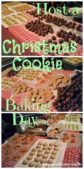 Want to have a variety of Christmas cookies, but don't want to make them all yourself? An easy plan for hosting a cookie baking day with friends. Holiday Baking Party, Holiday Cookie Party, Christmas Cookie Baking, Christmas Cookie Party, Amigurumi For Beginners, Cookie Exchange Party, Baking Christmas, Family Baking, Cookie Decorating Party