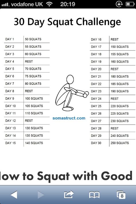 This is the 30 day squat challenge! It gets hard after day 5- 70! 30 Day Squat, 30 Day Squat Challenge, Squat Challenge, Perfect Body, Workout Routine, 30 Day, Word Search Puzzle, Diet, Health