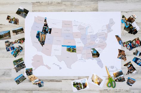 Us Travel Map, Usa Pictures, Map Maker, Adventure Photos, 4x6 Prints, Photo Maps, Photo Stickers, Mom Blog, Happy Mom