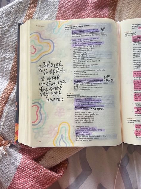 bible journaling | bible verse | bible | lettering Decorated Bible Pages, Decorating Bible Cover, How To Bible Journal, Bible Scrapbooking Ideas, Bible Organization Ideas, She Reads Truth Bible Journaling, Journaling Bible Ideas, Bible Verses Journal, Bible Decorations Ideas