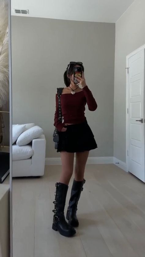 End Of Fall, Stephen Sanchez, Setting The Table, Winter Red, Autumn Fits, Concert Fits, Mein Style, Feminine Outfit, Outfit Inspo Fall