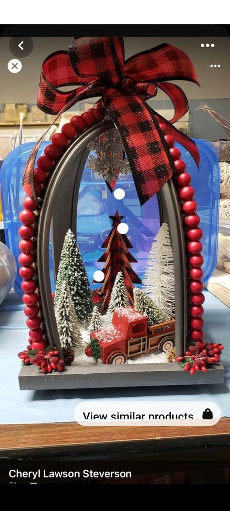 Christmas Wood Lantern Ideas, Open Lantern, Winter Sleds, Lantern Christmas Decor, Dt Crafts, Silver Christmas Decorations, Christmas Crafty, Lantern Christmas, Lantern Ideas