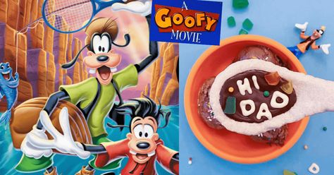 Recipe: “Hi Dad” Soup Spoon Cookies Will Bring The Nostalgia of ‘A Goofy Movie’ Little Mermaid Crafts, Disney Movie Night Dinner, Spoon Cookies, Movie Night Dinner, A Goofy Movie, Movie Crafts, Disney Eats, Disney Movie Night, Movie Birthday Party