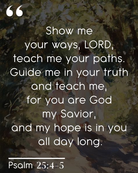 Show me your ways, LORD, teach me your paths. Guide me in your truth and teach me, for you are God my Savior, and my hope is in you all day long. -Psalm 25:4-5 What if every step you took was guided by the Savior’s hand? “Guide Me in Truth,” inspired by Psalm 25:4-5, shows the beauty of a life led by Christ—one where we allow Him to show us the way through life’s twists and turns. How do we find the right way forward when the world offers endless distractions and competing voices? The answer... Hand Guide, Psalm 25, The Savior, My Hope, Every Step You Take, Hope Is, Ups And Downs, A Christmas Story, Show Me Your