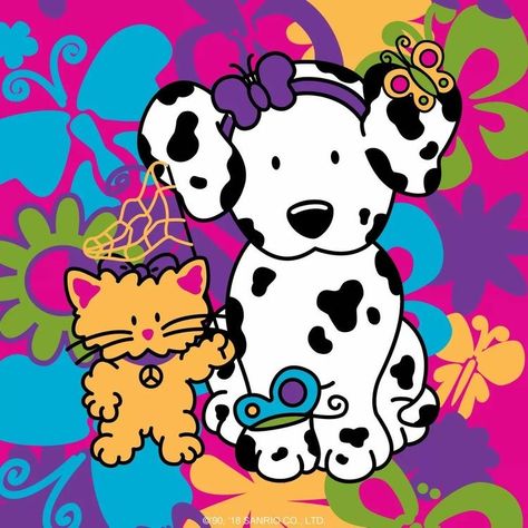 Spottie Dottie Sanrio, Spottie Dottie, Spotty Dotty, Nostalgia Aesthetic, Nostalgia Core, 2000s Nostalgia, Sanrio Wallpaper, Hello Kitty Iphone Wallpaper, Rilakkuma