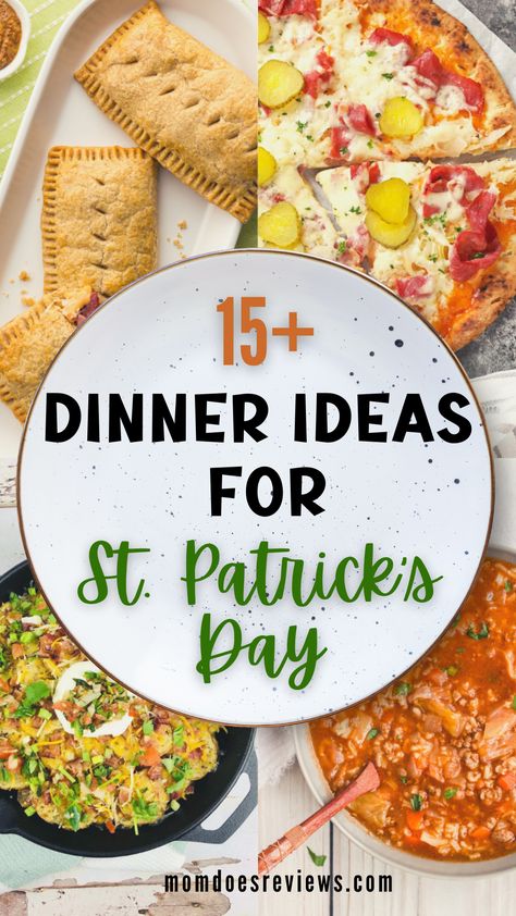 Over 15 Dinner Ideas for St. Patrick's Day - Mom Does Reviews St Pattys Dinner, Beer Stew Recipe, Dinner For Crowd, St Patrick's Day Menu, Beef Stew With Beer, St Patricks Food, Irish Lamb Stew, St Patrick's Day Cookies, St Patricks Day Food