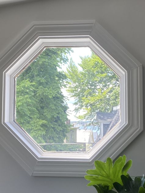 Hexagon Window Ideas, Hexagon Window, Octagon Window, Window Designs, Life Vision, Life Vision Board, Window Ideas, Window Trim, Window Design