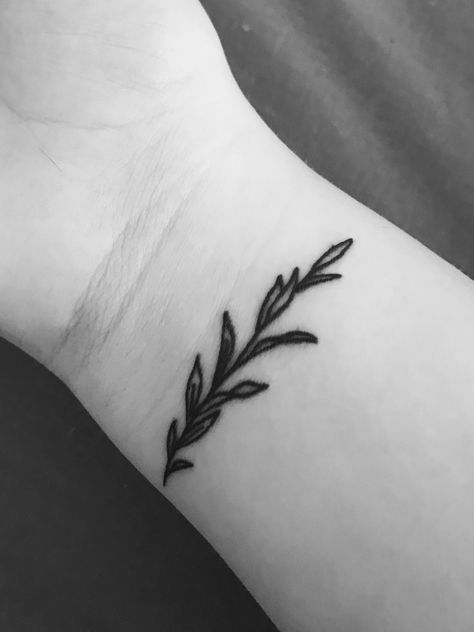 Willow branch- Willow Herb Tattoo, Tree Branch Tattoo, Branch Tattoo, Willow Leaf, Tattoo Simple, Willow Branches, Weeping Willow, Tattoo Lettering, Tree Branch