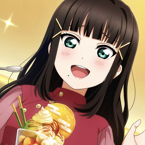 Dia Kurosawa, Ruby Kurosawa, Zero Two, Live Love, Cute Icons, Aesthetic Anime, Art Style, All Star, Witch