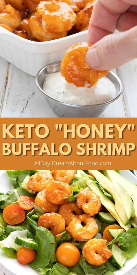 This Buffalo Shrimp recipe is sweet and spicy, and makes a wonderful appetizer or main dish. Tender shrimp cooked to perfection, then tossed in a tangy sauce with a hint of sweetness. It's a family favorite! Keto Honey, Buffalo Shrimp Recipes, Keto Shrimp Recipes, Buffalo Shrimp, Shrimp Recipe, Keto Recipes Dinner, No Calorie Foods, Doctor Visit, How To Cook Shrimp