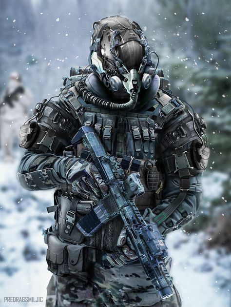 Skull Soldier, Futuristic Soldier, Soldier Design, Futuristic Armor, Military Wallpaper, Futuristic Armour, Military Gear Tactical, Military Armor, Military Special Forces