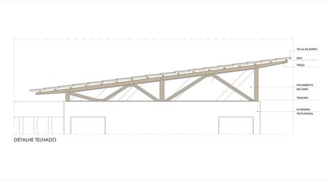 Gallery of House in Itatiba / Rassini Arquitetura - 30 Contemporary Sheds, Flat Roof Design, Investment Plan, Modern Roofing, Terrace Restaurant, Timber Architecture, Roof Architecture, Sacred Architecture, Architecture Building Design