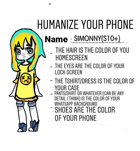 I did the humanize ur phone challenge and that's it ;) Whatsapp Background, Phone Art, Special Education Classroom, Art Challenge, My Phone, Drawing Tips, Skirt Pants, Tshirt Dress, Human