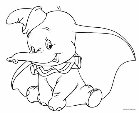 Printable Disney Coloring Pages Disney Coloring Pages Printables, Free Disney Coloring Pages, Disney Coloring Sheets, Elephant Coloring Page, Disney Princess Colors, Coloring Worksheets, Disney Princess Coloring Pages, Disney Printables, Cartoon Coloring