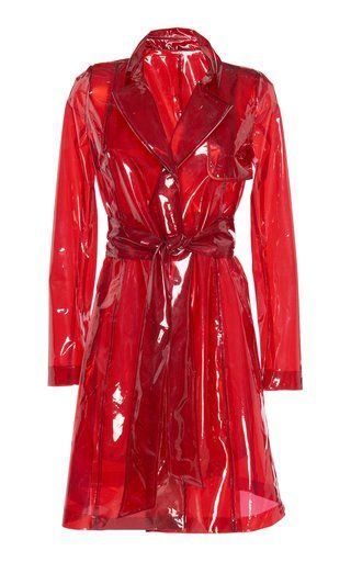 Sheer Coat, Transparent Coat, Pea Coats Women, Red Coat, Looks Chic, Stage Outfits, Dream Clothes, Looks Vintage, Outerwear Coats