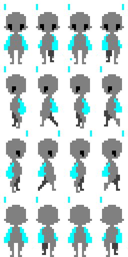 Sprite Animation Character, 2d Sprites Character Design, Pixel Sprites Character, Female Pixel Art, 8 Bit Sprites, Pixel Button, Pixel Art Person, Pixel Character Design, Pixel Character Sprite