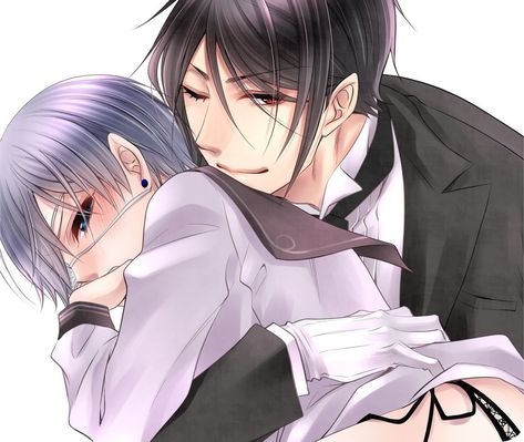 Sebaciel Fanart, Sebastian And Ciel, Black Butler Comics, Sebastian Ciel, Cute Fanart, Black Butler Sebastian, Black Butler Ciel, Black Butler Anime, Black Butler Kuroshitsuji