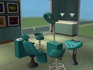 Mod The Sims - New Meshes-Dentist's surgery! Sims 4 Dentist, Sims Challenge, Sims Stories, Sims Baby, Play Sims 4, Play Sims, Sims Ideas, Los Sims, Sims 4 Cc Furniture