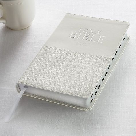 White KJV Bible Standard Size – KJV Bibles White Bible, Year Bible Reading Plan, One Year Bible, Christian Art Gifts, Bible King James Version, Bible Humor, Kjv Bible, Christian Resources, King James Bible