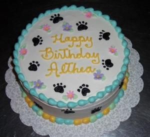 Pawprint Cake, Paw Print Cake, Paw Print Cakes, Paw Cake, Puppy Paw Prints, Dog Birthday Cake, Dog Birthday Party, Decorated Cakes, Dog Paw Print