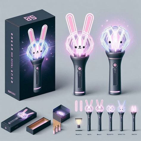 Y2k Lightstick, Colorful Y2k, Lightstick Kpop, Angel, Color