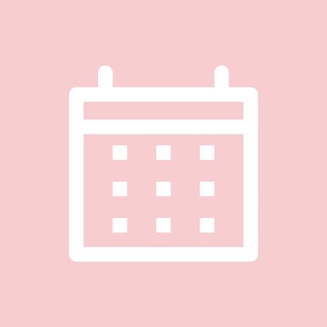 Light Pink Calendar Icon, Pink Calendar, Phone Widgets, Iphone Pink, Phone Layouts, Calendar App, Calendar Icon, Pink Phone, Phone Icons