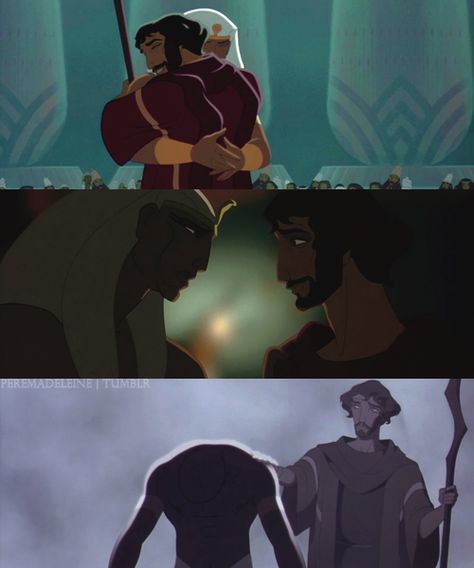 "The Prince of Egypt"--Moses and Ramses The Prince Of Egypt, Prince Of Egypt, Dreamworks Movies, Disney Animated Movies, Childhood Movies, Dreamworks Animation, Cool Animations, Disney And Dreamworks, Disney Animation