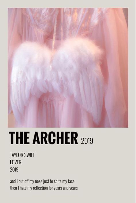 THE ARCHER TRACK POLAROID TAYLOR SWIFT Archer Movie, Taylor Swift Lover Songs, Taylor Swift Discography, Aesthetic Era, Taylor Songs, Music Poster Ideas, The Archer, Polaroid Poster, Taylor Swift Posters