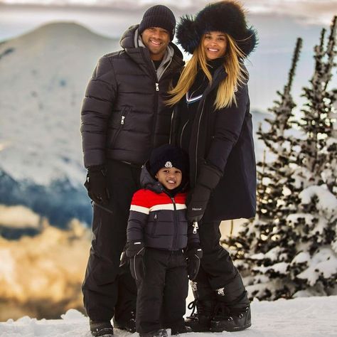 Kourtney Kardashian, Ciara, and other celebrities know how to look chic while skiing and snowboarding. Shop our picks. Photocorner Ideas, Will Smith And Family, Family Snap, Ciara Wilson, Toya Wright, Ciara And Russell Wilson, Ciara And Russell, Tina Knowles, Danielle Brooks